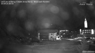 Archiv Foto Webcam Schlegelkopfareal, Lech 23:00