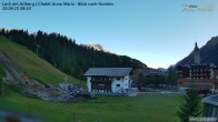 Archiv Foto Webcam Schlegelkopfareal, Lech 07:00