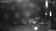 Archiv Foto Webcam Schlegelkopfareal, Lech 03:00