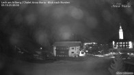 Archiv Foto Webcam Schlegelkopfareal, Lech 23:00