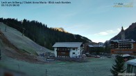 Archiv Foto Webcam Schlegelkopfareal, Lech 07:00