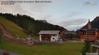 Archiv Foto Webcam Schlegelkopfareal, Lech 17:00