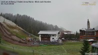 Archiv Foto Webcam Schlegelkopfareal, Lech 08:00