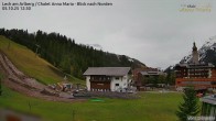 Archiv Foto Webcam Schlegelkopfareal, Lech 11:00