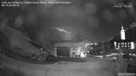 Archiv Foto Webcam Schlegelkopfareal, Lech 23:00