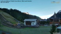 Archiv Foto Webcam Schlegelkopfareal, Lech 07:00