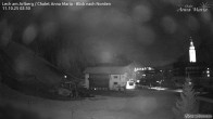 Archived image Webcam Lech (Chalet Anna Maria) 01:00