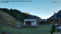 Archiv Foto Webcam Schlegelkopfareal, Lech 07:00