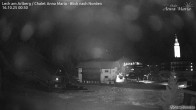 Archived image Webcam Lech (Chalet Anna Maria) 23:00