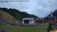 Archived image Webcam Lech (Chalet Anna Maria) 17:00