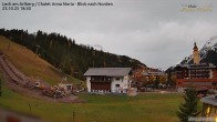 Archiv Foto Webcam Schlegelkopfareal, Lech 17:00