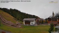 Archived image Webcam Lech (Chalet Anna Maria) 11:00