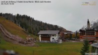 Archived image Webcam Lech (Chalet Anna Maria) 13:00