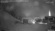 Archived image Webcam Lech (Chalet Anna Maria) 01:00