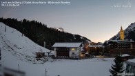 Archiv Foto Webcam Schlegelkopfareal, Lech 05:00