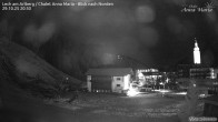 Archiv Foto Webcam Schlegelkopfareal, Lech 19:00