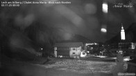 Archiv Foto Webcam Schlegelkopfareal, Lech 23:00