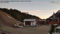 Archiv Foto Webcam Schlegelkopfareal, Lech 06:00