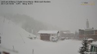 Archiv Foto Webcam Schlegelkopfareal, Lech 09:00