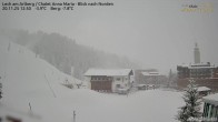 Archiv Foto Webcam Schlegelkopfareal, Lech 11:00