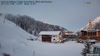 Archived image Webcam Lech (Chalet Anna Maria) 16:00