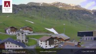 Archiv Foto Webcam Zürs: Hotel Arlberghaus 19:00