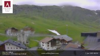 Archiv Foto Webcam Zürs: Hotel Arlberghaus 08:00