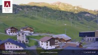 Archiv Foto Webcam Zürs: Hotel Arlberghaus 19:00