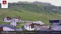 Archiv Foto Webcam Zürs: Hotel Arlberghaus 17:00