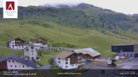 Archiv Foto Webcam Zürs: Hotel Arlberghaus 13:00