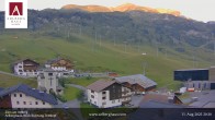 Archiv Foto Webcam Zürs: Hotel Arlberghaus 19:00
