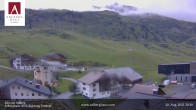 Archiv Foto Webcam Zürs: Hotel Arlberghaus 19:00