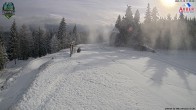 Archiv Foto Webcam ArBär Kinderland des Skigebiets am Arber 10:00
