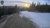 Archiv Foto Webcam ArBär Kinderland des Skigebiets am Arber 07:00