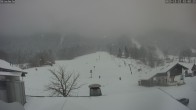 Archived image Webcam Streidlhang slope, Brauneck 14:00