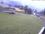 Archiv Foto Webcam Innerwengen: Zielraum Lauberhornrennen 15:00