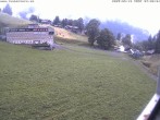 Archiv Foto Webcam Innerwengen: Zielraum Lauberhornrennen 06:00