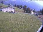 Archiv Foto Webcam Innerwengen: Zielraum Lauberhornrennen 17:00