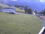 Archiv Foto Webcam Innerwengen: Zielraum Lauberhornrennen 19:00