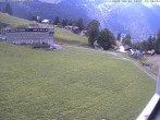 Archiv Foto Webcam Innerwengen: Zielraum Lauberhornrennen 13:00