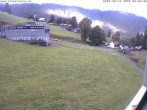 Archiv Foto Webcam Innerwengen: Zielraum Lauberhornrennen 08:00