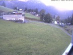 Archiv Foto Webcam Innerwengen: Zielraum Lauberhornrennen 07:00