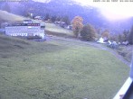 Archiv Foto Webcam Innerwengen: Zielraum Lauberhornrennen 08:00