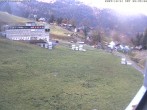 Archiv Foto Webcam Innerwengen: Zielraum Lauberhornrennen 07:00