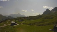 Archiv Foto Webcam Jägeralpe: View Biberkopf 09:00