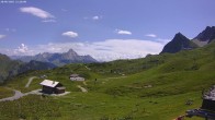 Archiv Foto Webcam Jägeralpe: View Biberkopf 11:00