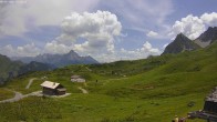 Archiv Foto Webcam Jägeralpe: View Biberkopf 11:00