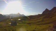 Archived image Webcam Jägeralpe: View Wartherhorn 06:00