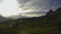 Archiv Foto Webcam Jägeralpe: View Biberkopf 05:00