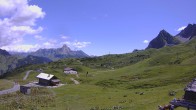 Archiv Foto Webcam Jägeralpe: View Biberkopf 11:00